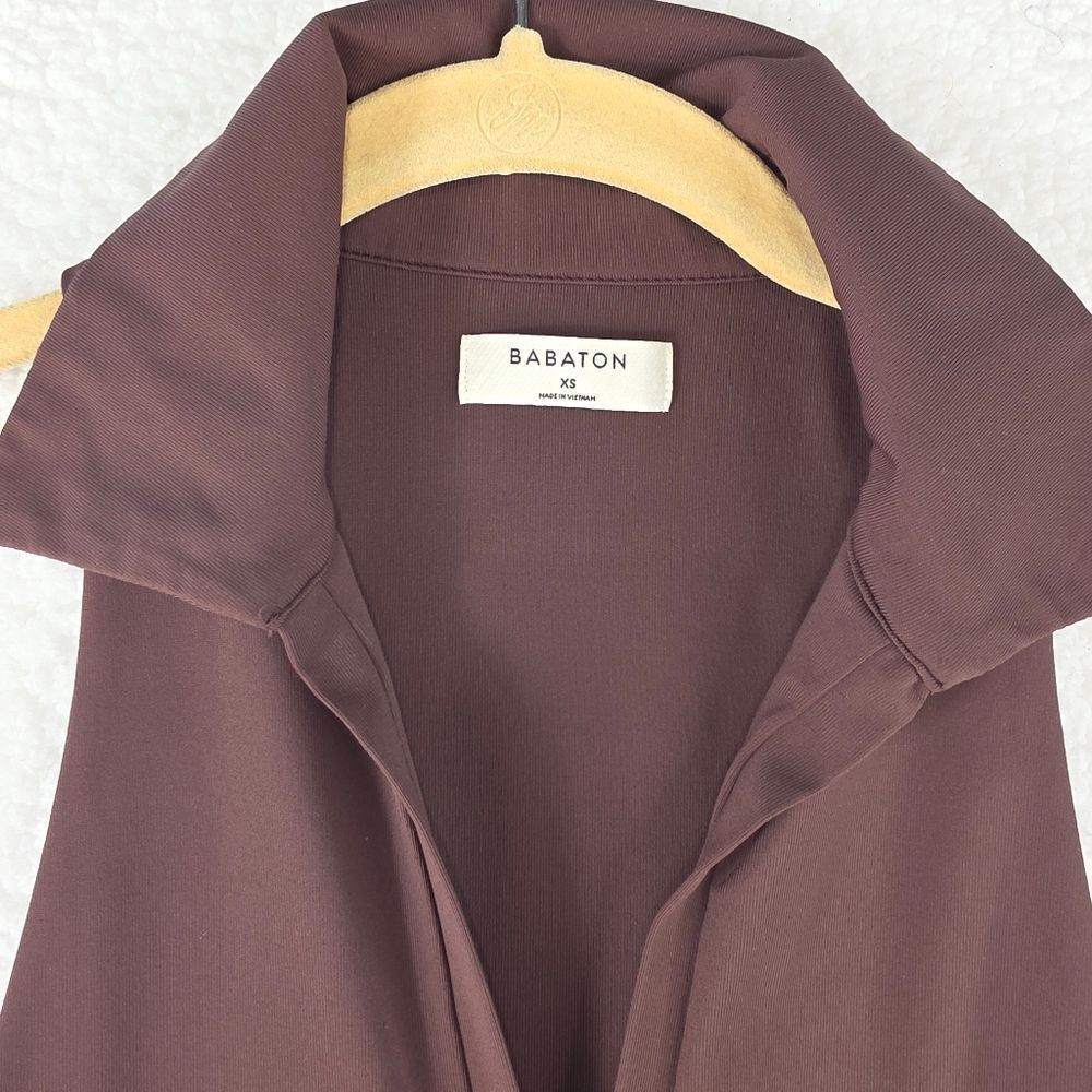 Babaton Golf Sleeveless Bodycon Dress Brown Size XS - Picture 8 of 10